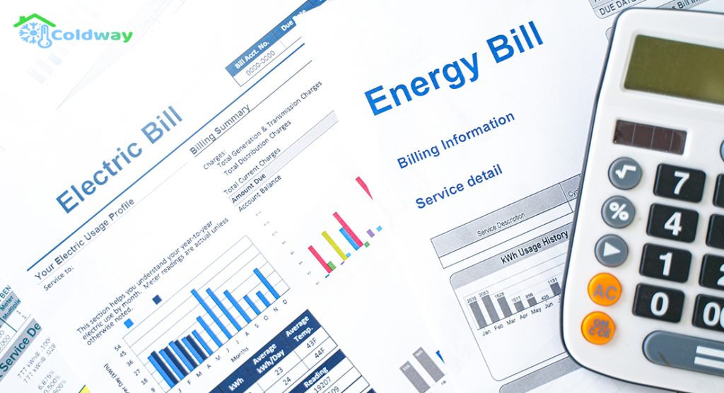 Image of Energy bills and calculator